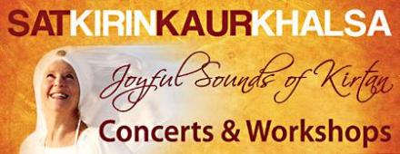 Konzerte und Workshops mit</br>~ SATKIRIN KAUR KHALSA - Joyful Sounds of Kirtan ~